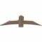 Ekena Millwork Bellingham Smooth Timber Gable Bracket, Douglas Fir, 48"W x 16"H x 1 1/2"D x 5 1/2"F, 8/12 Pitch GBW048X16X0206BEL00SDF - alternate 4